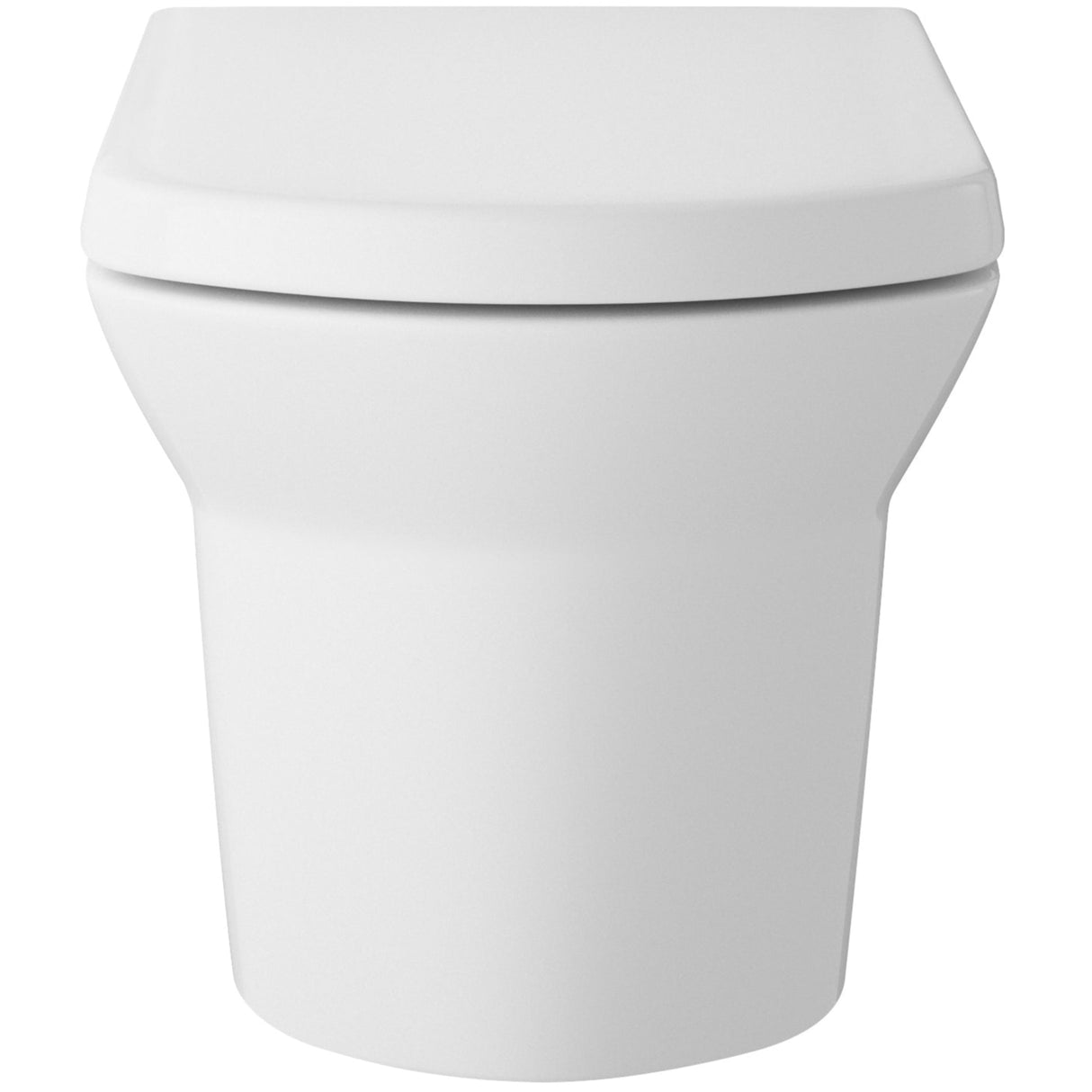 Hudson Reed Maya Wall Hung Toilet & Soft Close Seat White CLT007