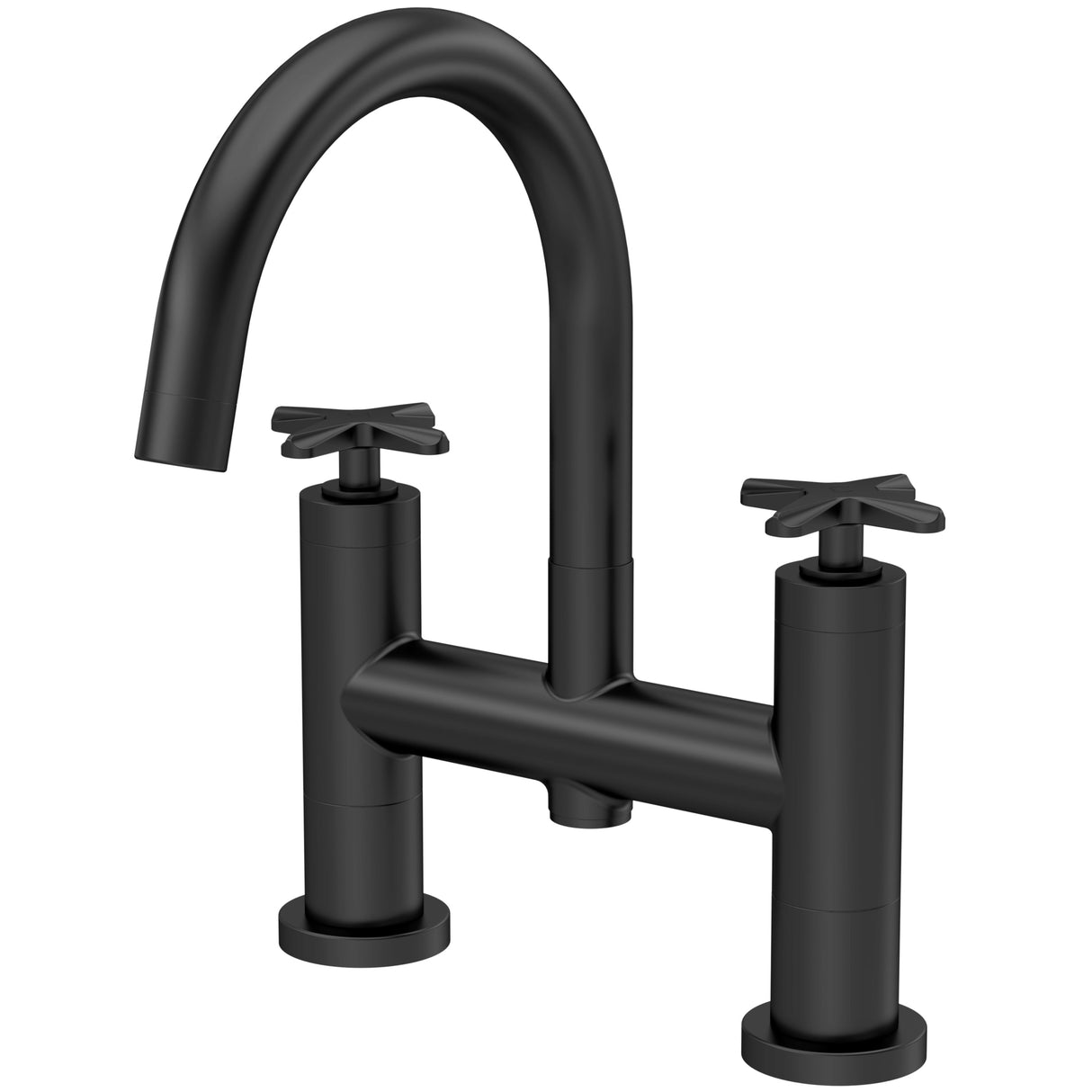 Nuie Aztec Bath Filler Tap Matt Black CLX453