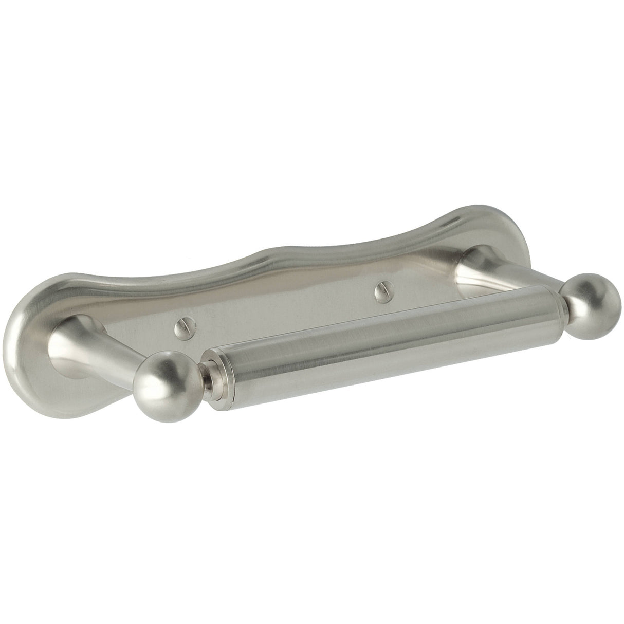 BC Designs Dog Bone Toilet Roll Holder Brushed Nickel CMA005BN
