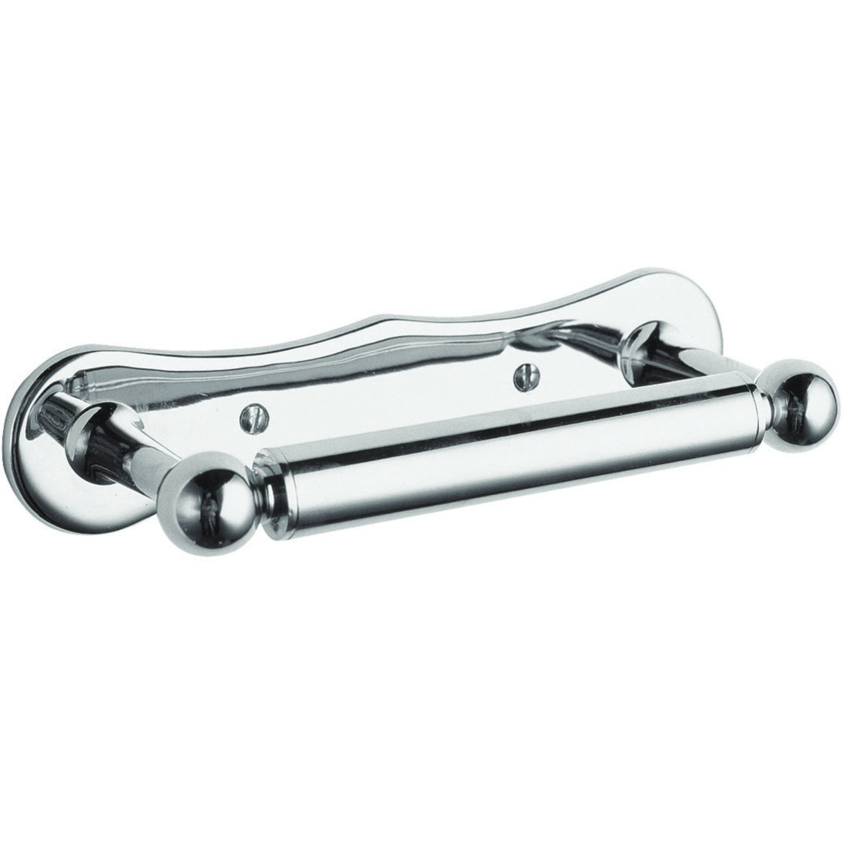 BC Designs Dog Bone Toilet Roll Holder Chrome CMA005C