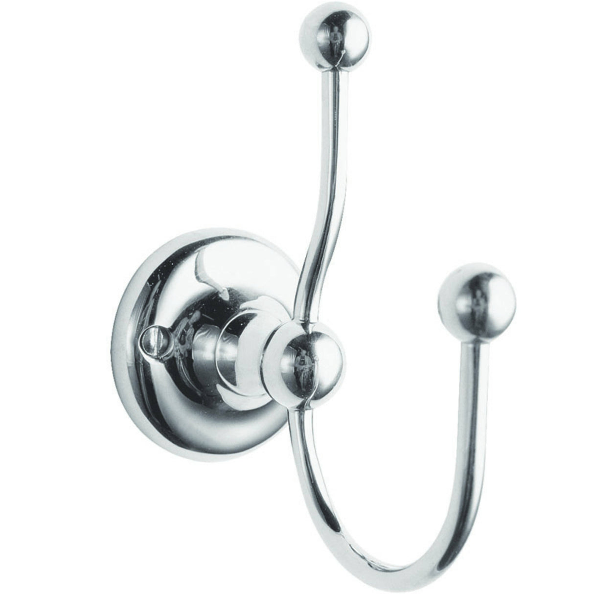 BC Designs Double Robe Hook Chrome CMA030