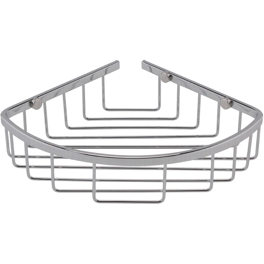BC Designs Corner Shower Basket Brushed Chrome CMA050BC