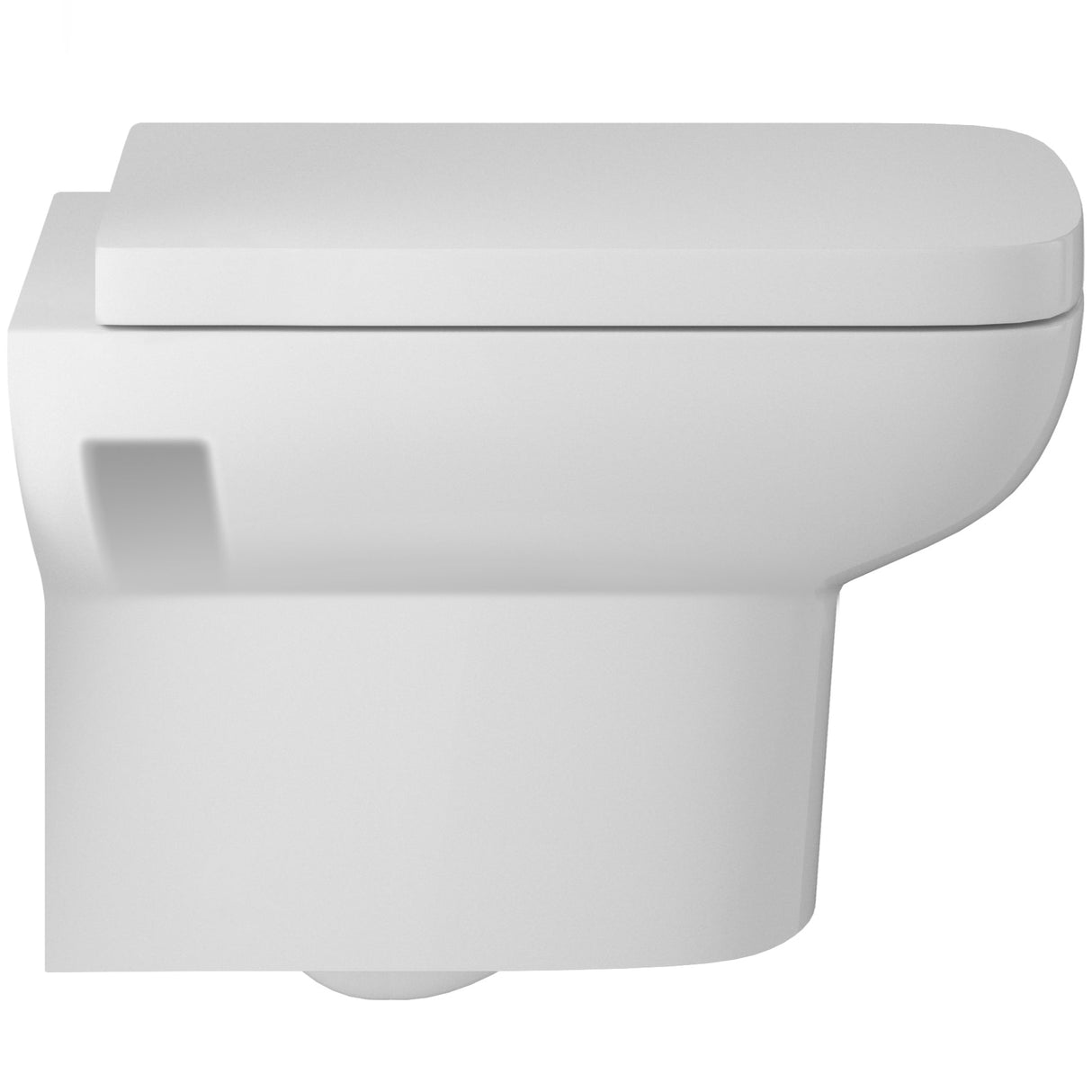 Hudson Reed Arlo Wall Hung Toilet & Soft Close Seat White CPA005_2