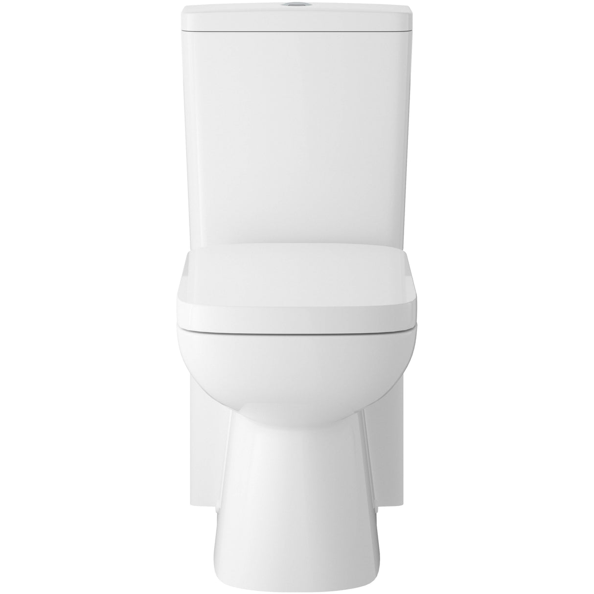 Hudson Reed Arlo Compact BTW Close Coupled Toilet & Soft Close Seat White CPC027