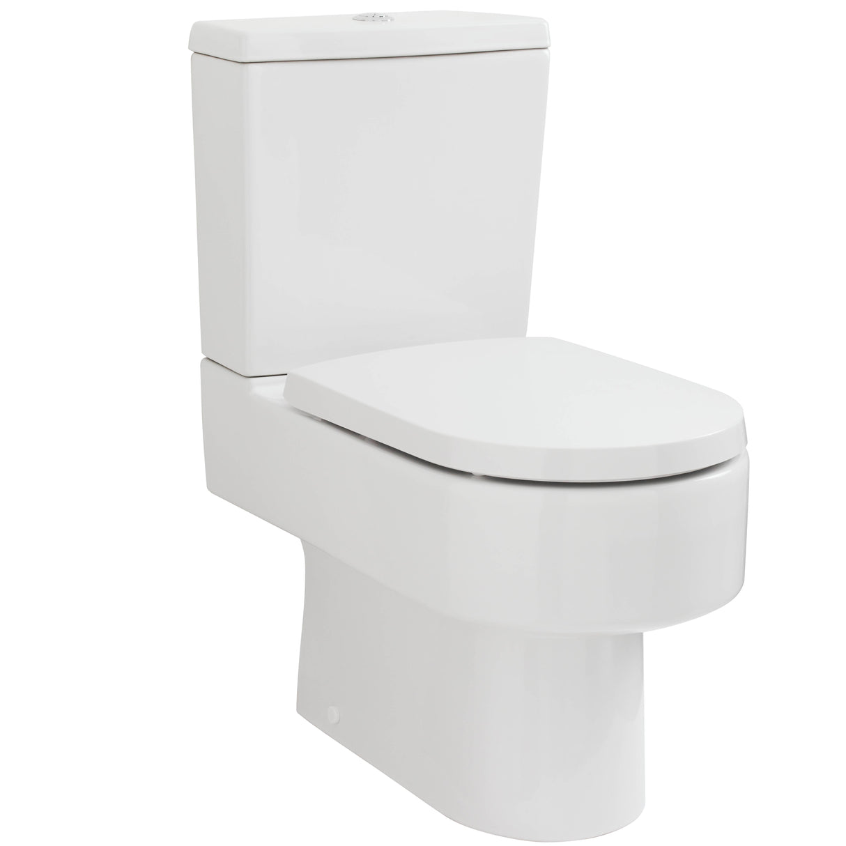 Nuie Ambrose Semi BTW Close Coupled Toilet Without Seat CPV006