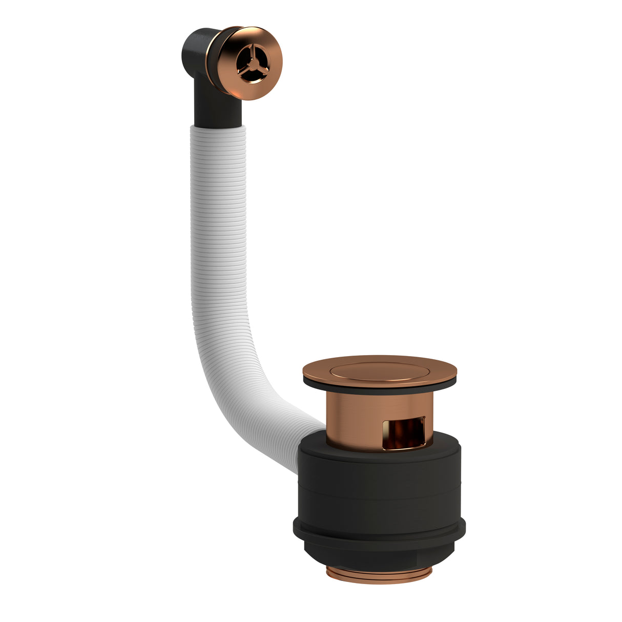 Nuie Stone Basin Pop-Up Waste With Overflow E1521 Brushed Bronze