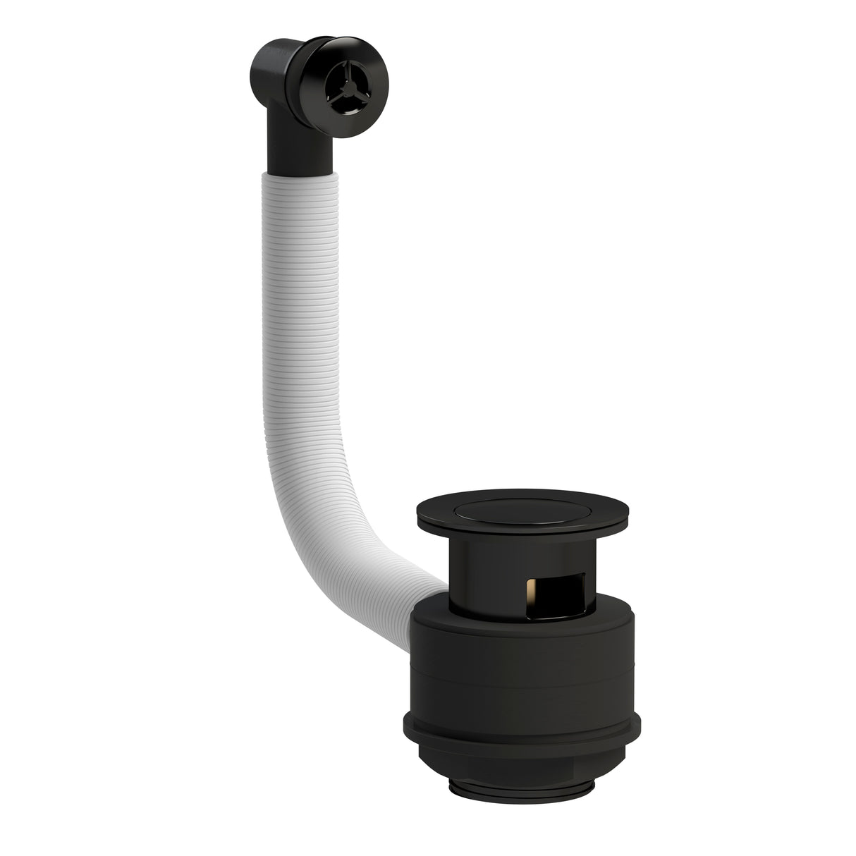 Nuie Stone Basin Pop-Up Waste With Overflow E421 Matt Black