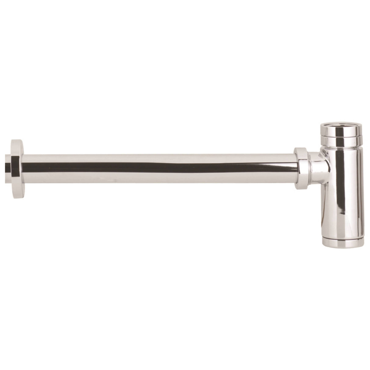 Nuie Round Bottle Trap with 300mm Extension Tube EK302 Chrome