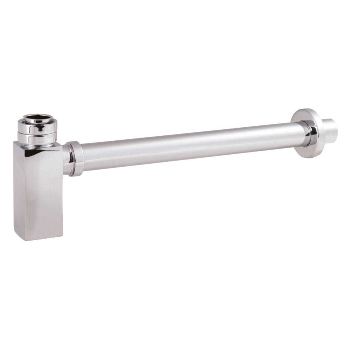 Nuie Square Bottle Trap with 300mm Extension Tube EK306 Chrome
