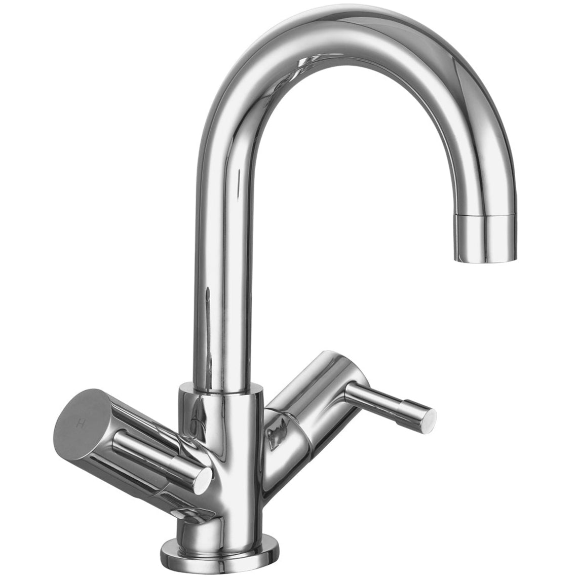 Nuie Series Two Economy Mono Basin Mixer Tap with Waste Chrome FJ317