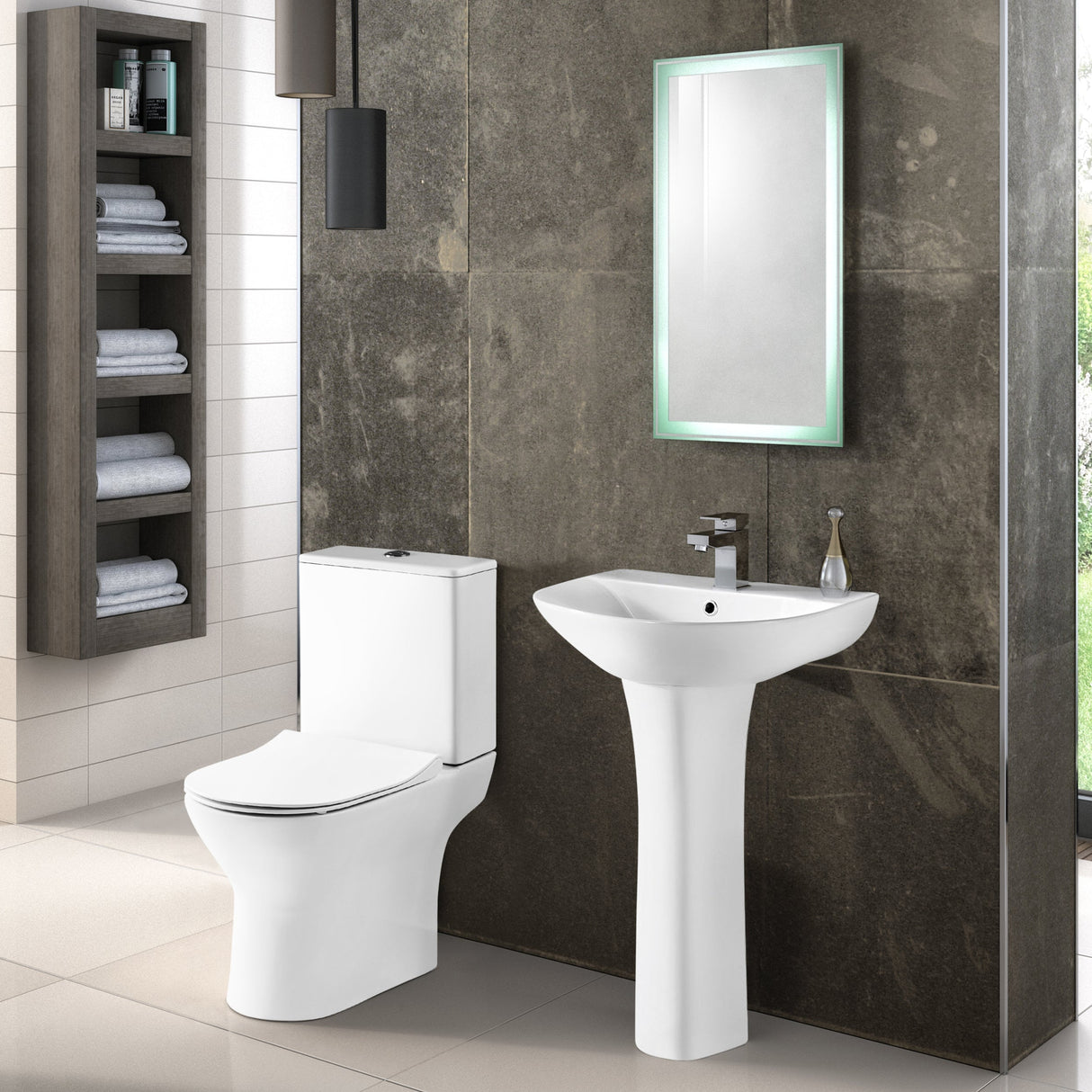 Nuie Freya Toilet & Basin LS2