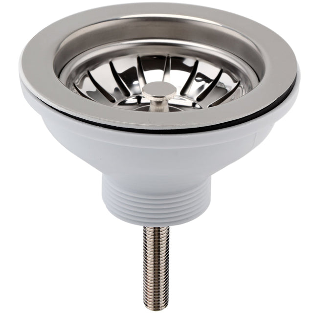 Nuie Kitchen Sink Waste Strainer 90mm - Chrome FW313