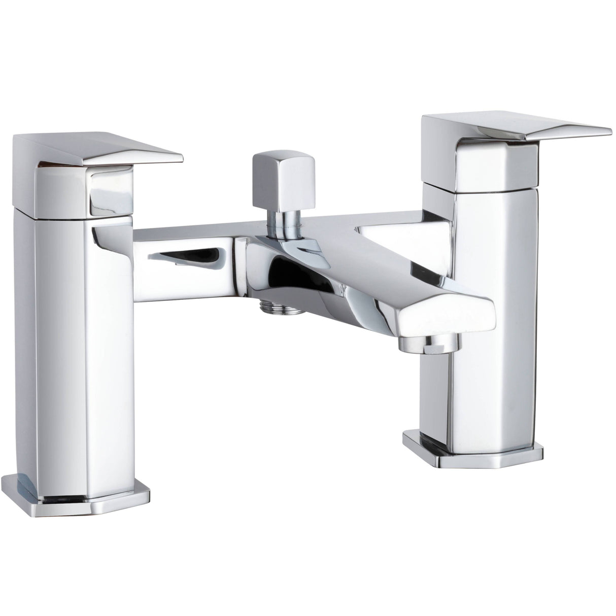 Nuie Hardy Bath Shower Mixer Tap with Shower Kit Chrome HDY304