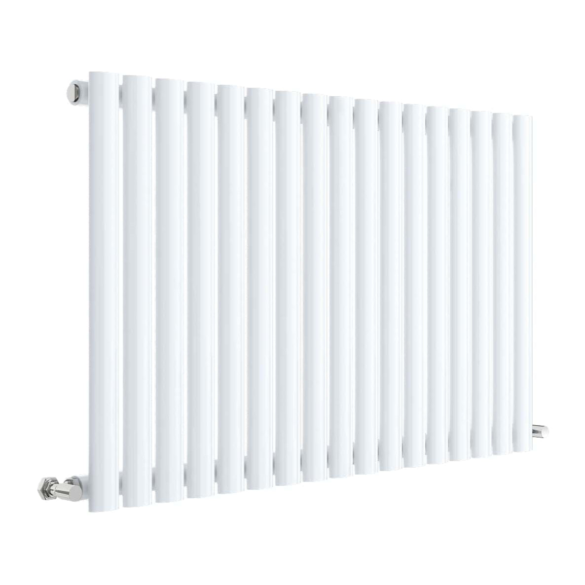 Nuie Revive Designer Horizontal Single Panel Radiator H600 x W992mm Gloss White HL339