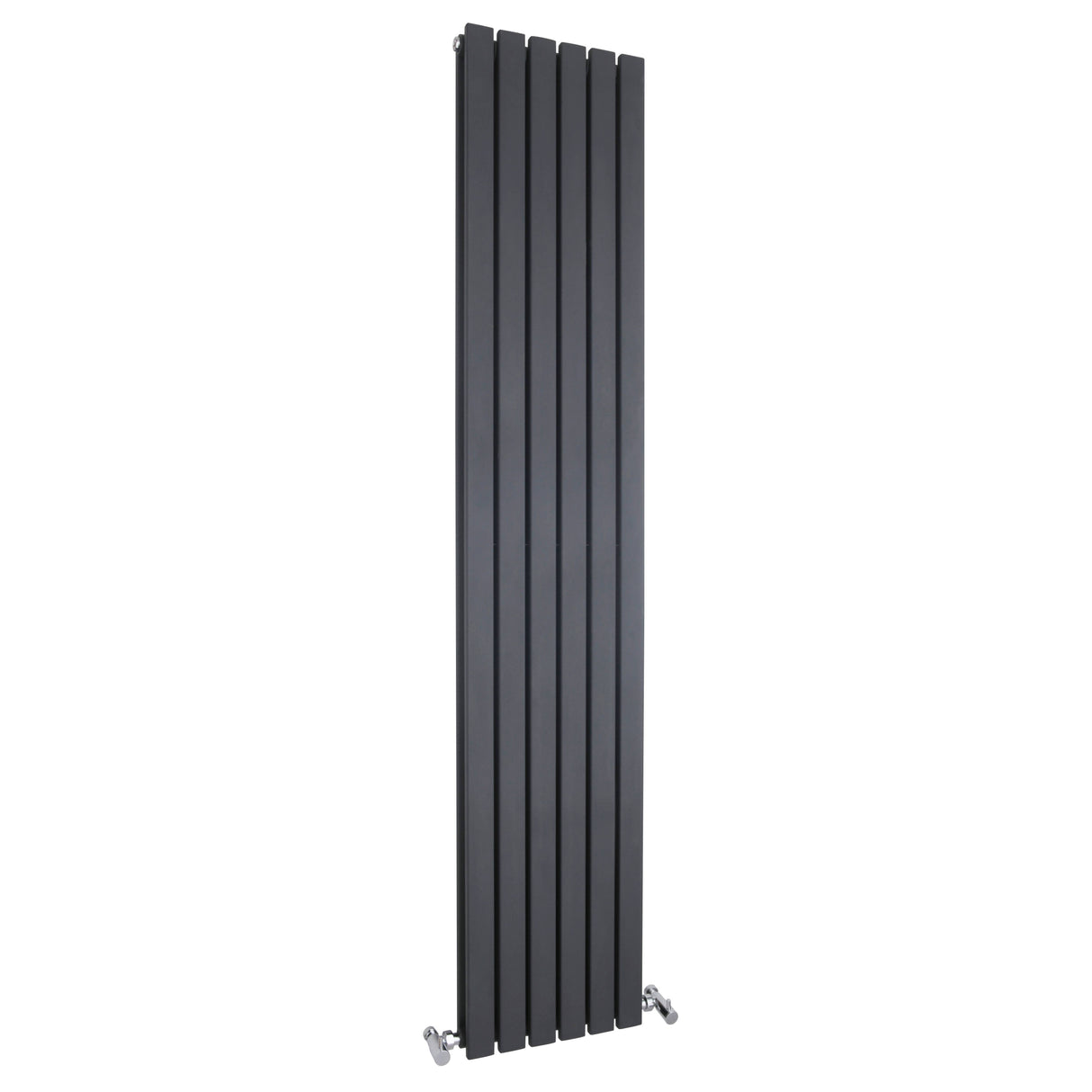Nuie Sloane Designer Vertical Double Panel Radiator H1800 x W354mm Anthracite HLA74