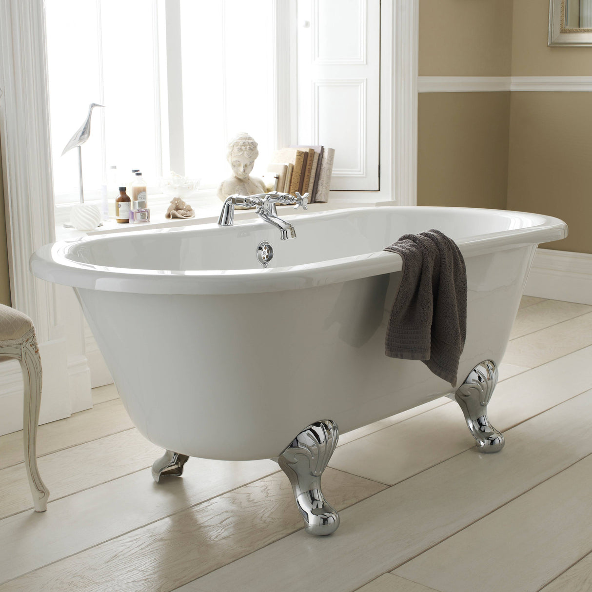 Old London Kingsbury Double Ended Freestanding Bath - Corbel Leg Set