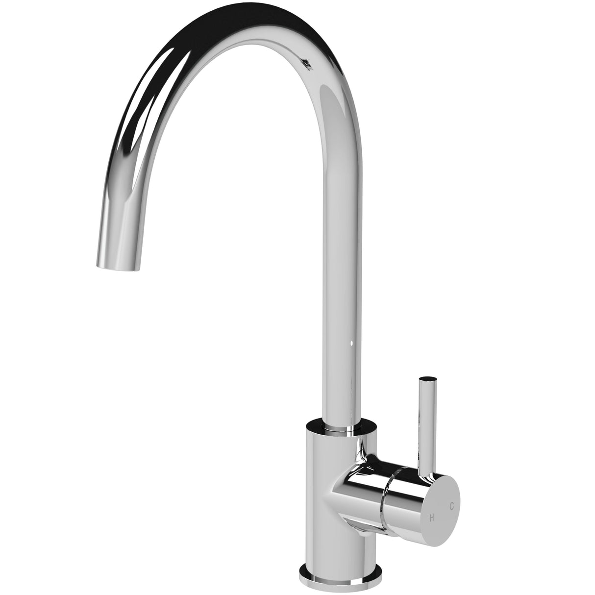Nuie Lachen Single Lever Kitchen Mixer Tap Chrome KLA305SL