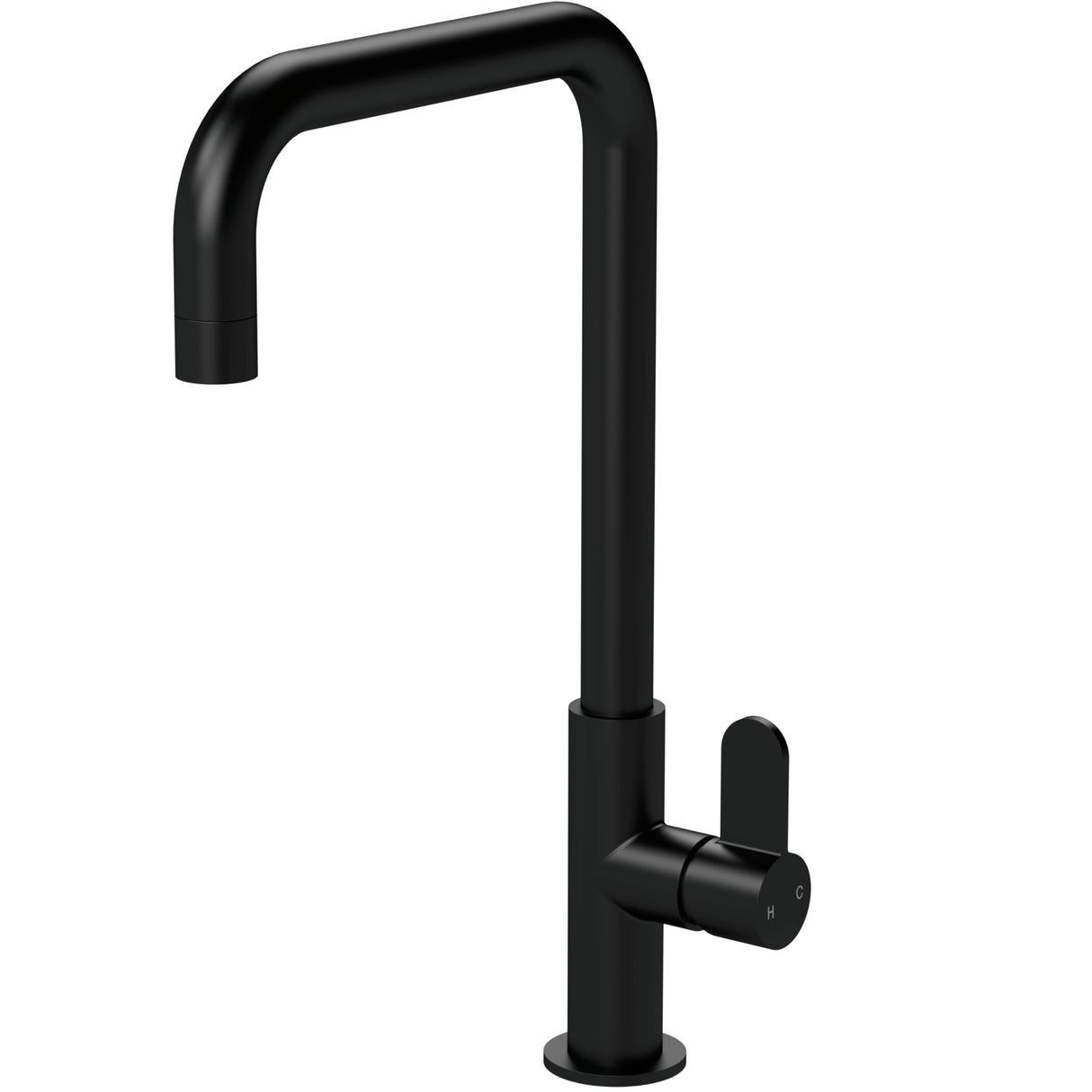 Nuie Kosi Single Lever Kitchen Mixer Tap Matt Black KSI405SL