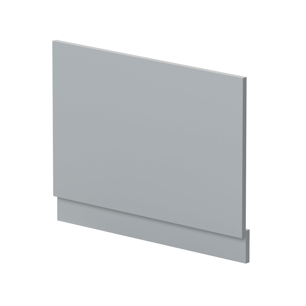 Nuie Standard MDF/MFC End Bath Panel Satin Grey MOF271