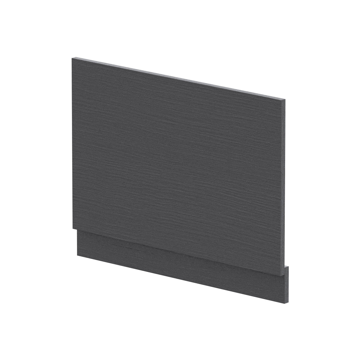 Nuie Standard MDF/MFC End Bath Panel Graphite Grey Woodgrain MPC2212