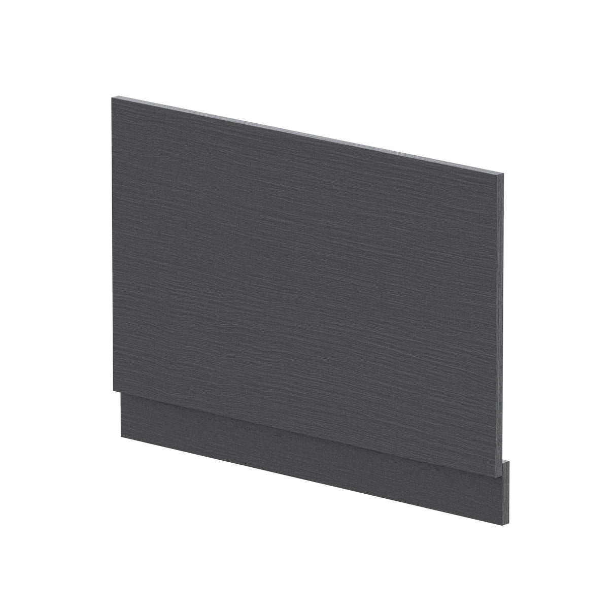Nuie Standard MDF/MFC End Bath Panel Graphite Grey Woodgrain MPC2213