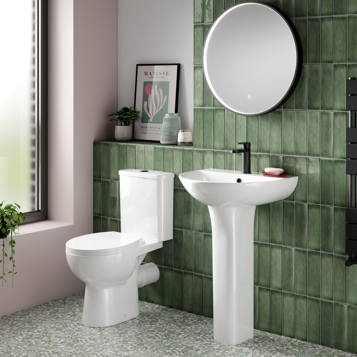 Nuie Freya Toilet & Basin LS