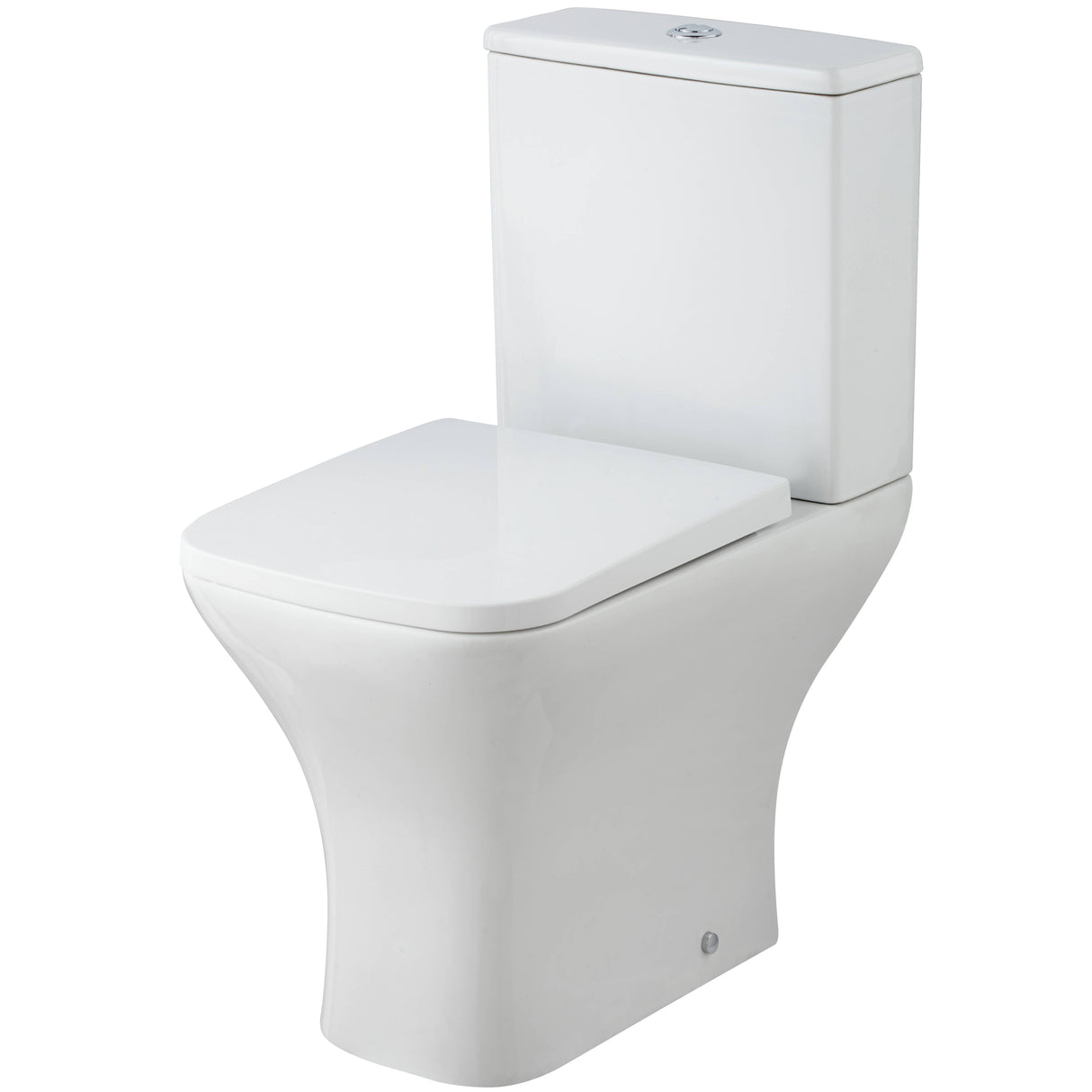 Nuie Ava Rimless Compact Close Coupled Toilet & Soft Close Seat NCG450
