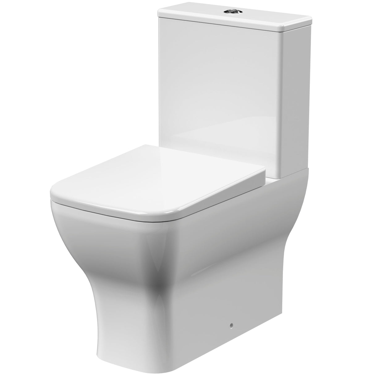 Nuie Ava Rimless BTW Close Coupled Toilet & Soft Close Seat NCG451