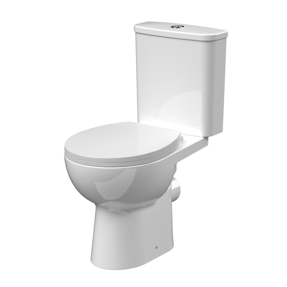 Nuie Fay Rimless Close Coupled Toilet & Soft Close Seat NCS750