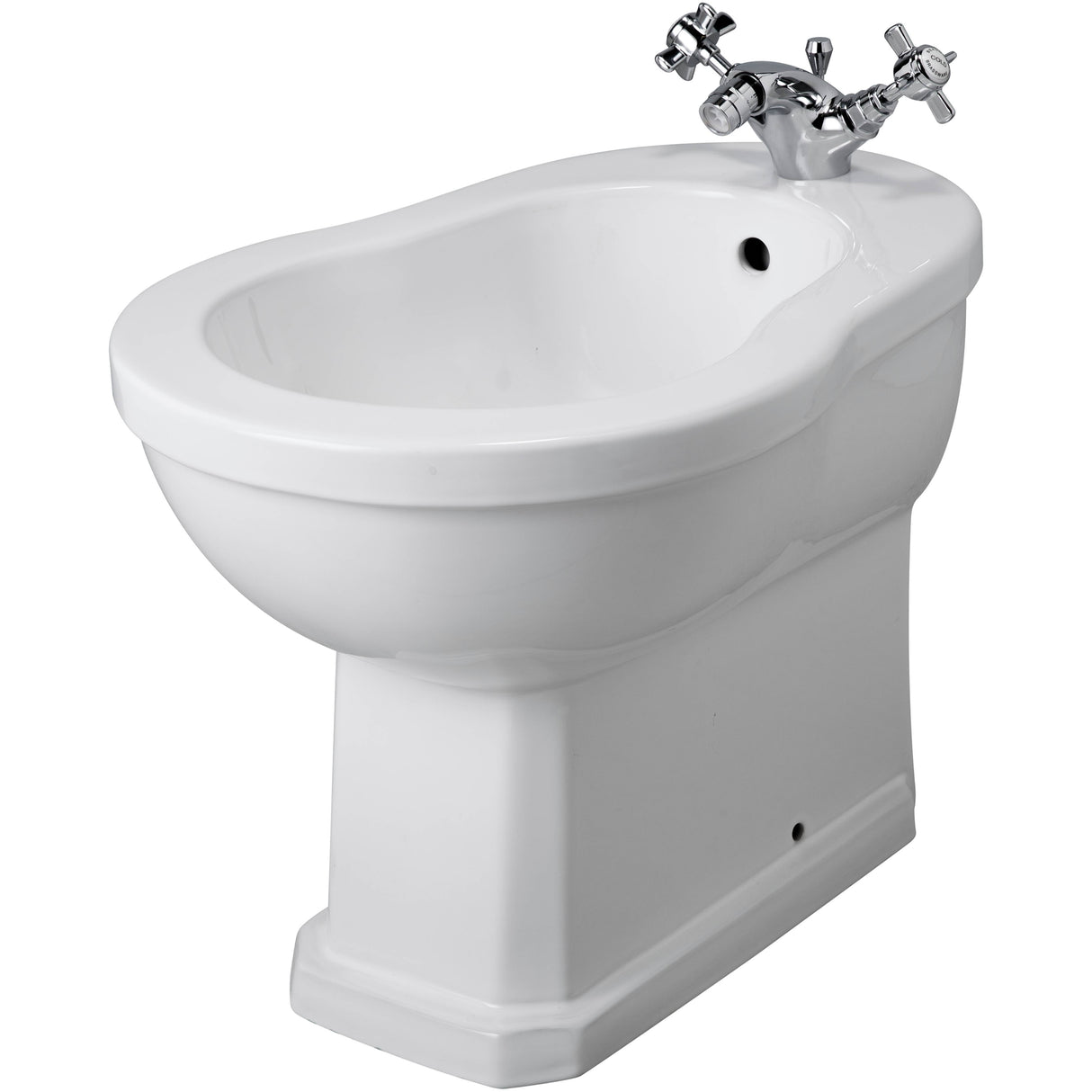 Old London Richmond Traditional Bidet Gloss White NCS830