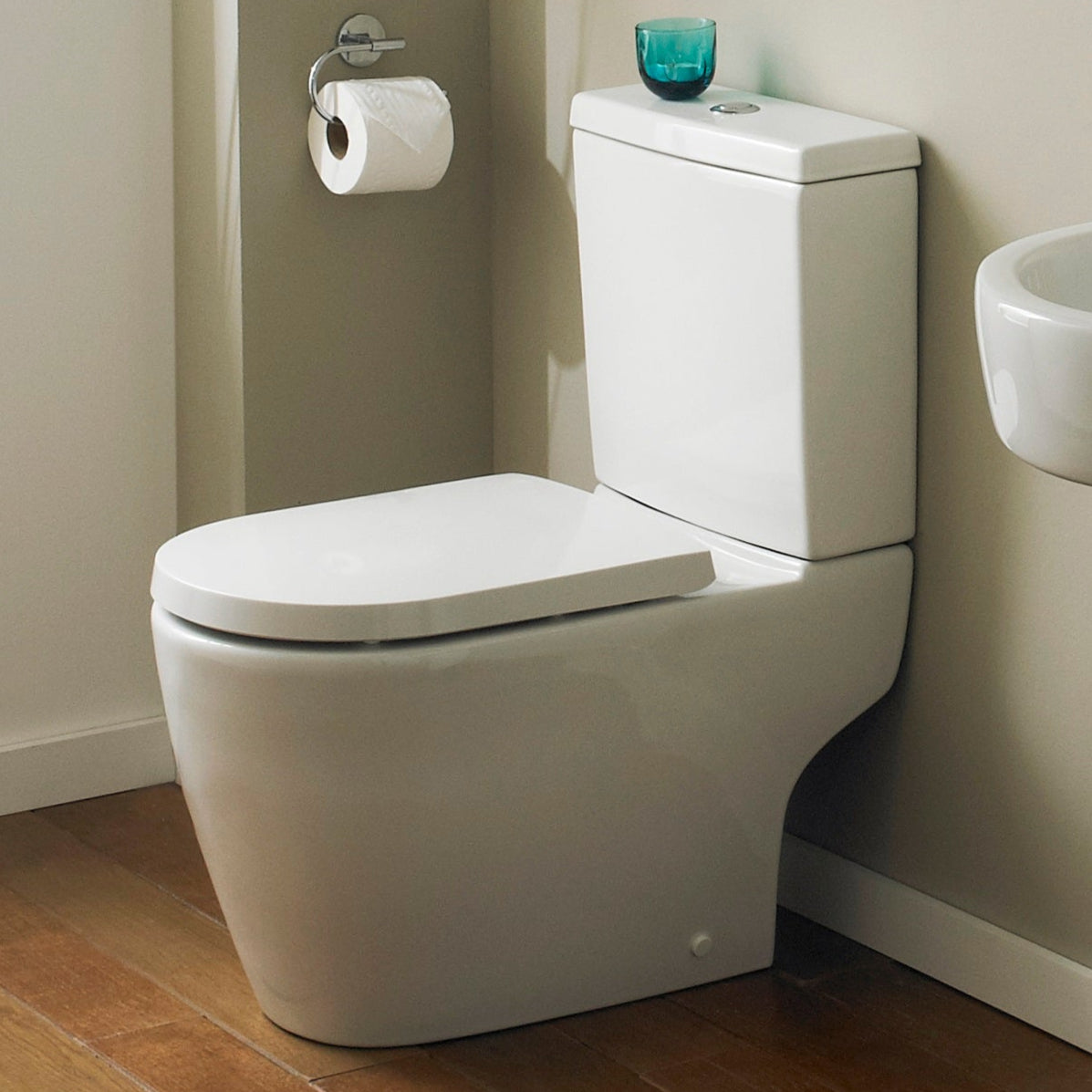Nuie Provost Semi BTW Close Coupled Toilet Without Seat CPV005 LS