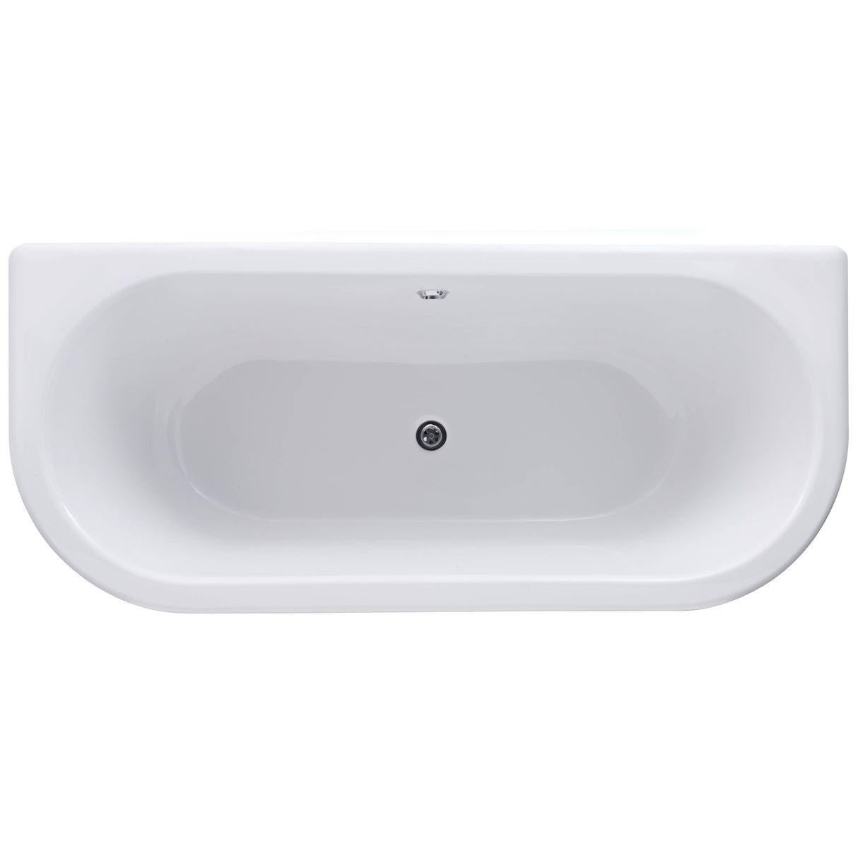 Old London Kenton Double Ended Freestanding Back To Wall Bath L1700 x W745mm - Pride Leg Set RE1701C2 CO2
