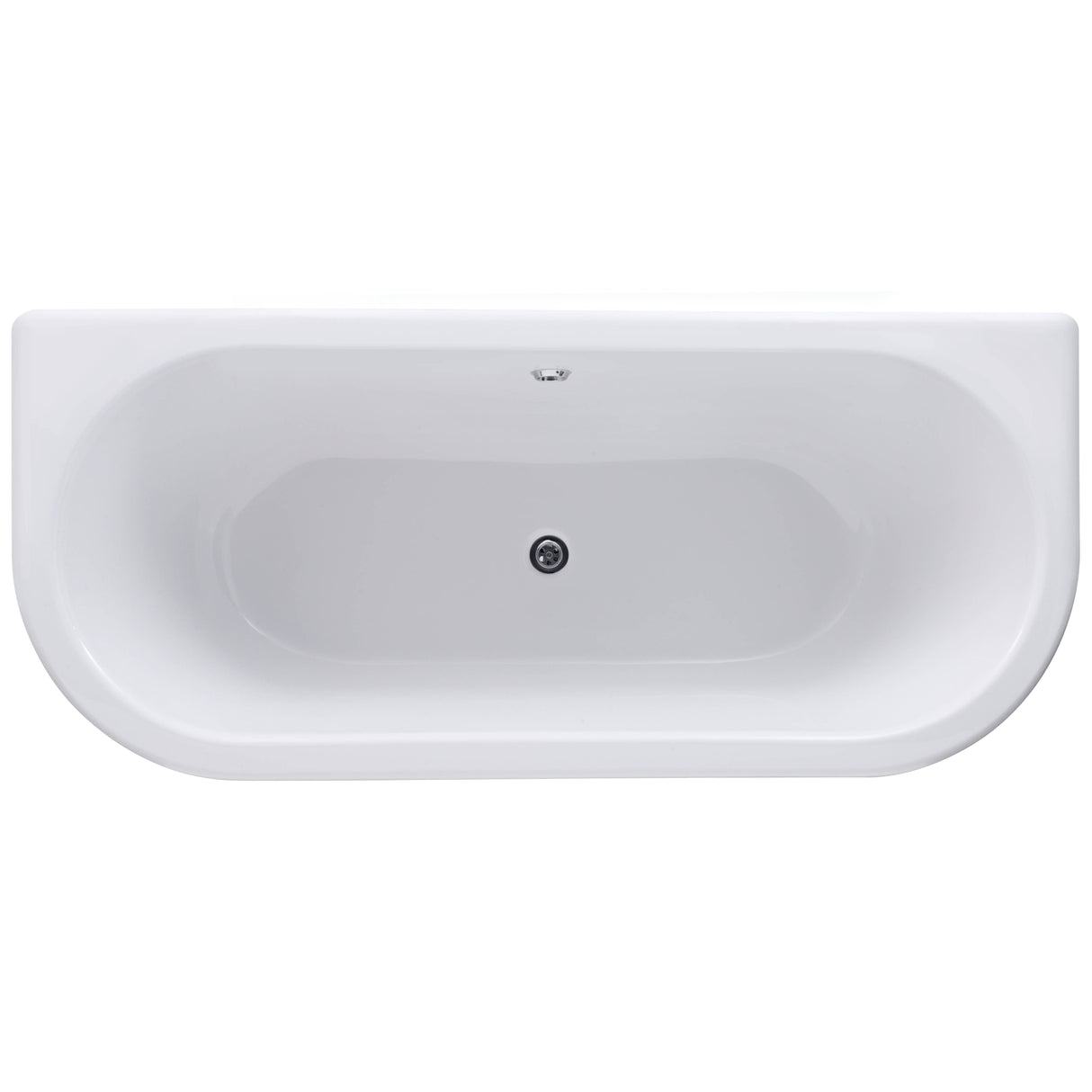 Old London Kenton Double Ended Freestanding Back To Wall Bath L1700 x W745mm - Deacon Leg Set RE1701M1 CO2