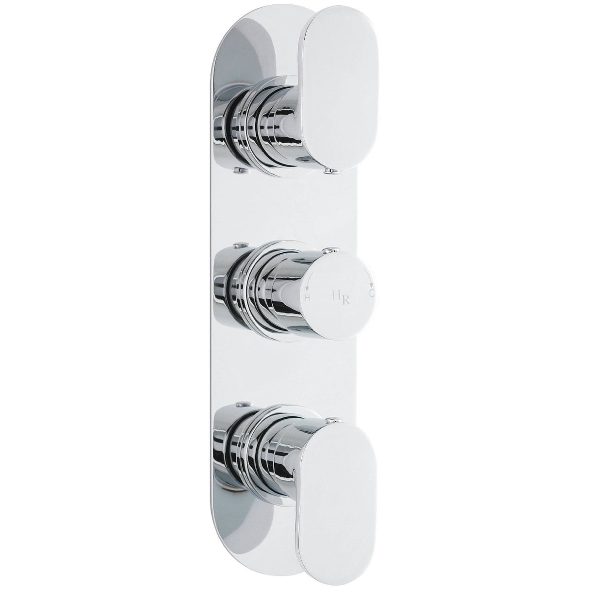 Hudson Reed Reign Round 2 Outlet Thermostatic Concealed Shower Valve Chrome REI3411