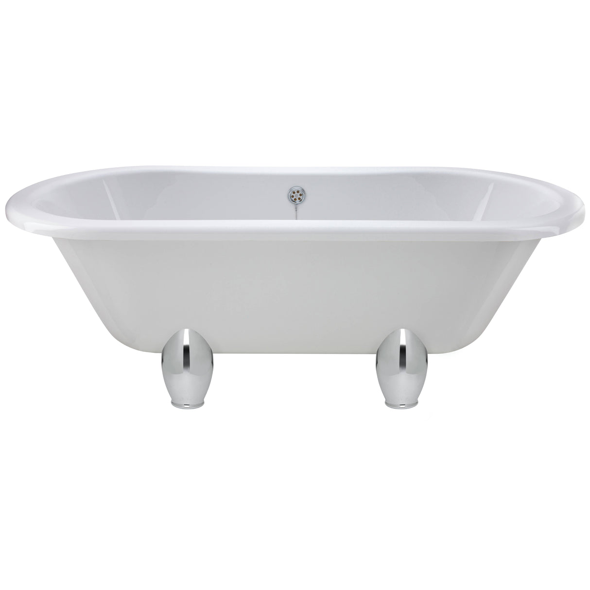 Old London Kingsbury Double Ended Freestanding Bath - Deacon Leg Set RL1501M1 CO1