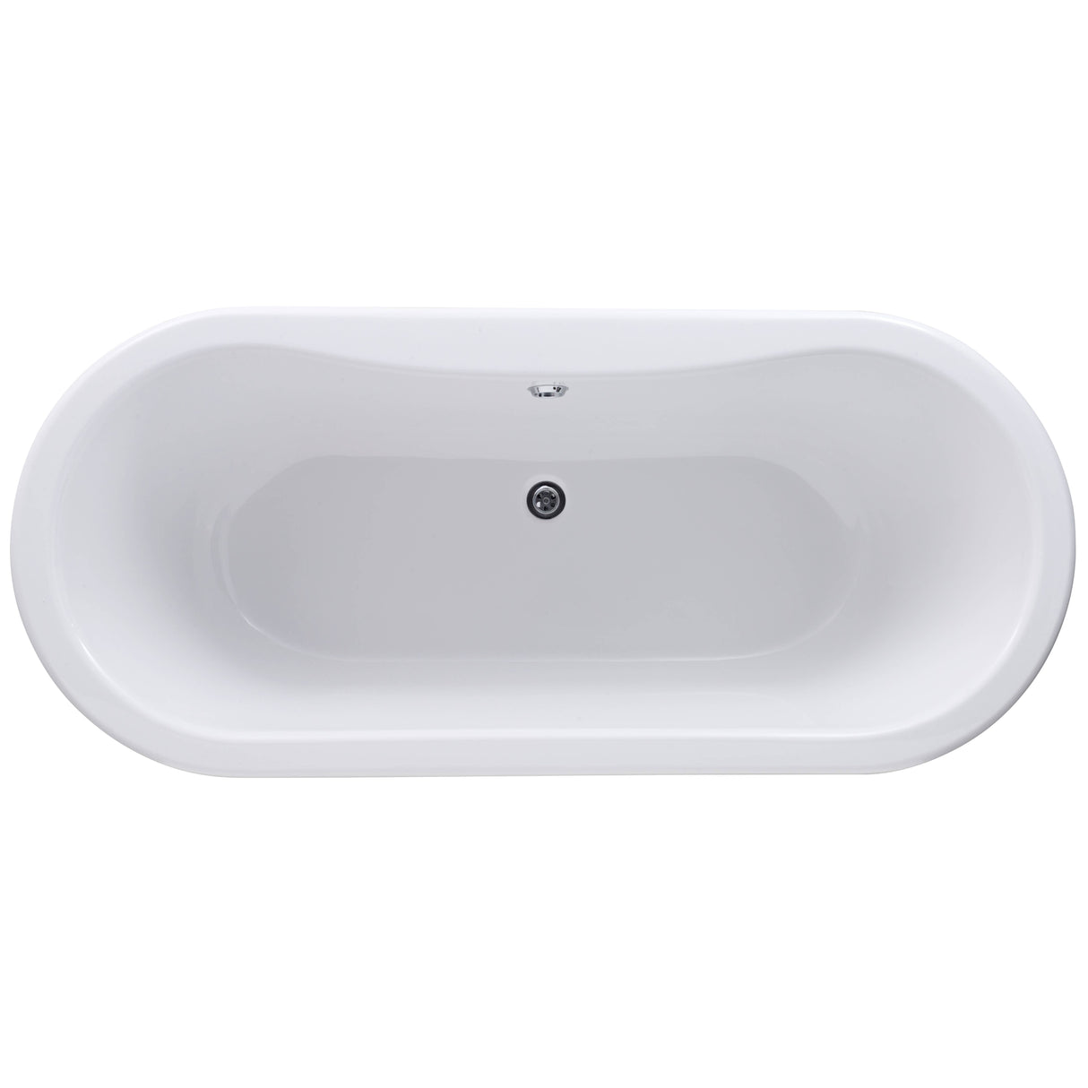 Old London Kingsbury Double Ended Freestanding Bath - Deacon Leg Set RL1705M1 CO2