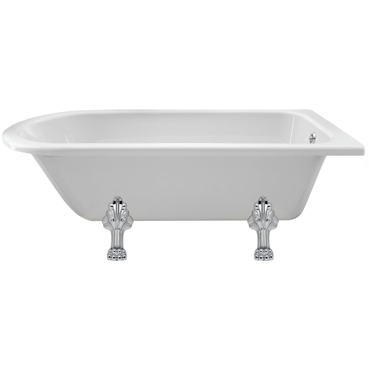 Old London Winterburn Single Ended Shower Bath - Pride Leg Set RLF1700C2