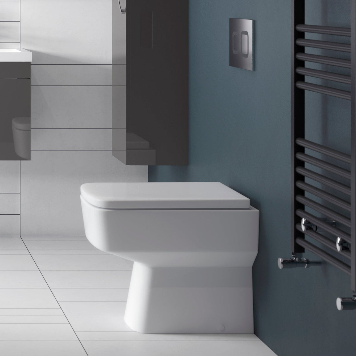 Nuie Bliss Back To Wall Toilet Without Seat NCH106B LS