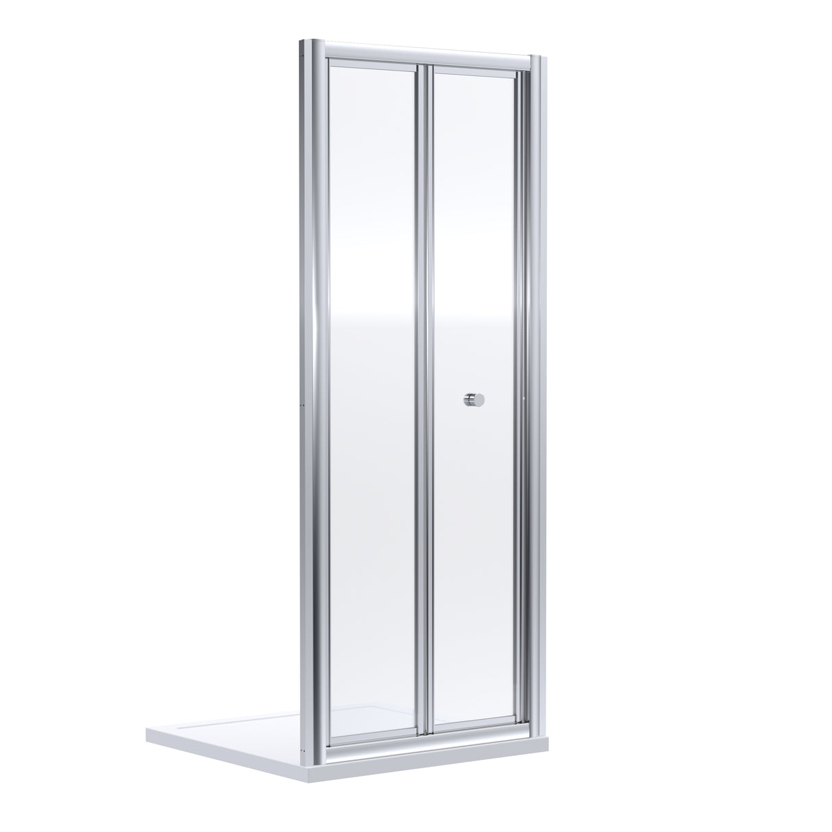 Nuie Rene Bi-fold Shower Door Chrome - 4mm Glass SMBD10-E6
