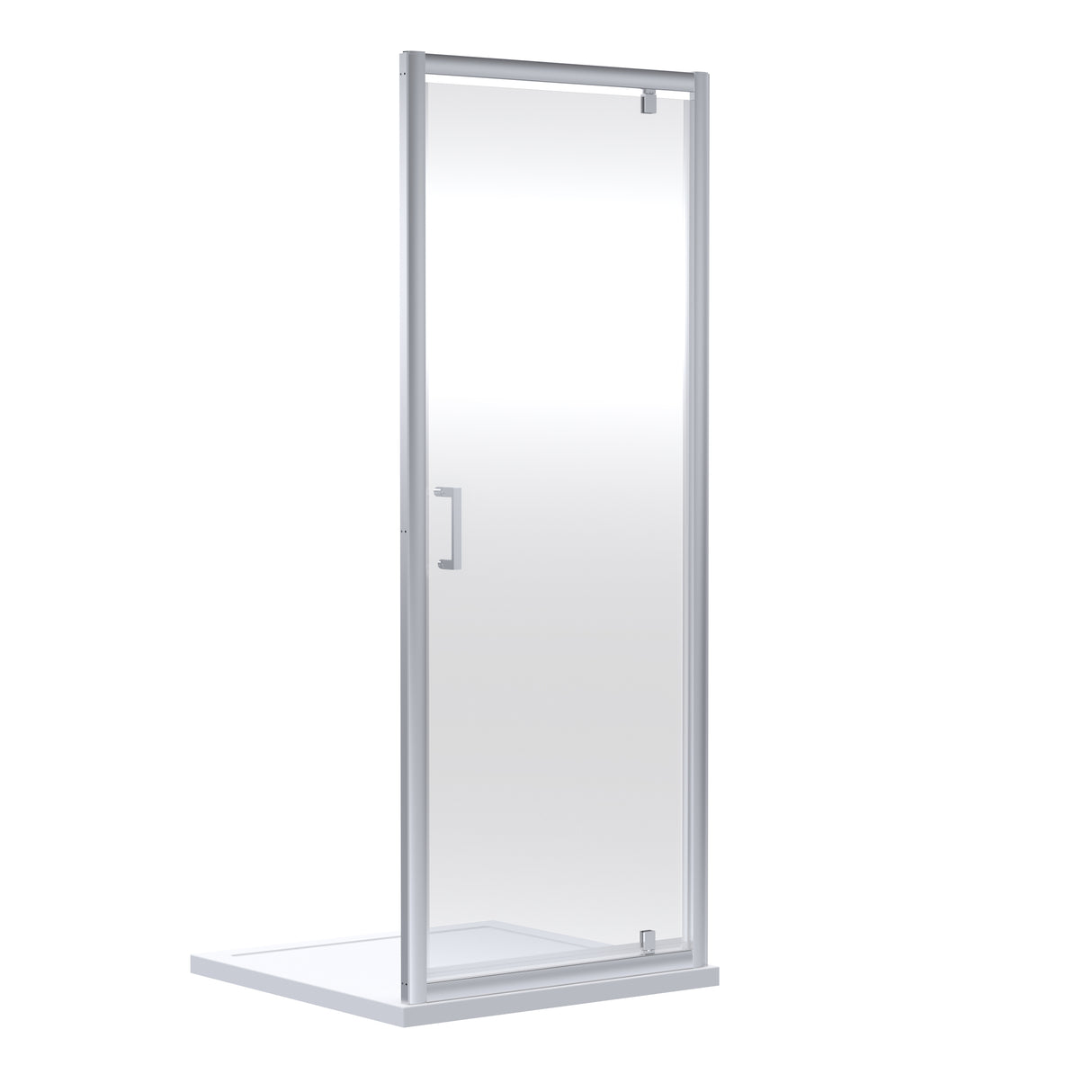 Nuie Rene Pivot Shower Door Chrome - 6mm Glass SMPD90-E6
