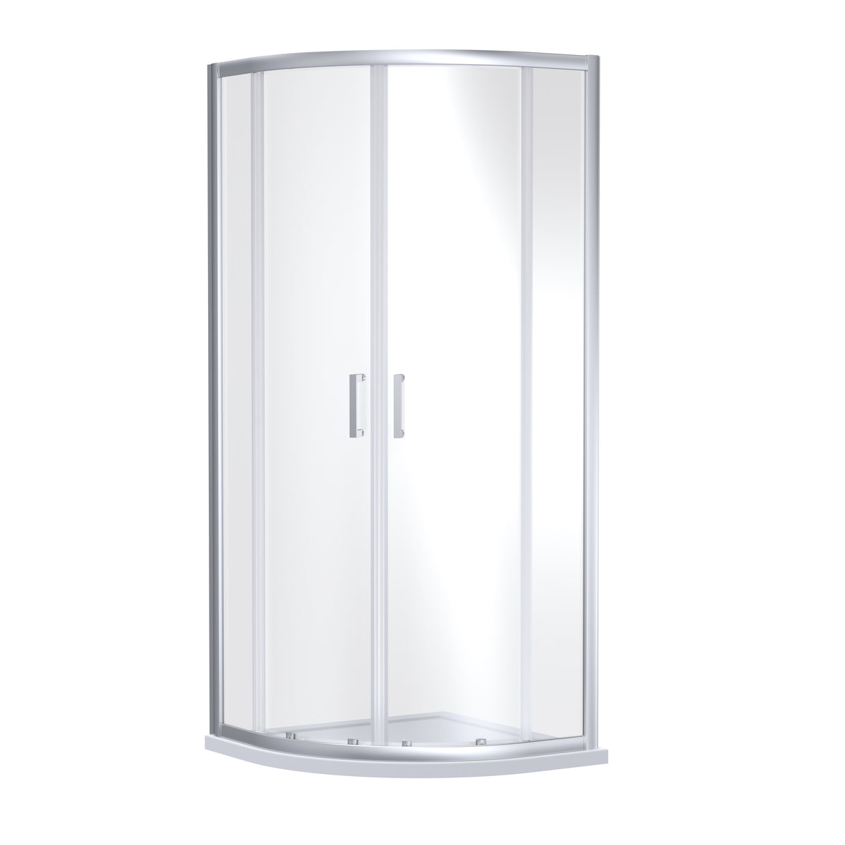 Nuie Rene Quadrant Shower Enclosure Chrome - 6mm Glass SMQU9-E6