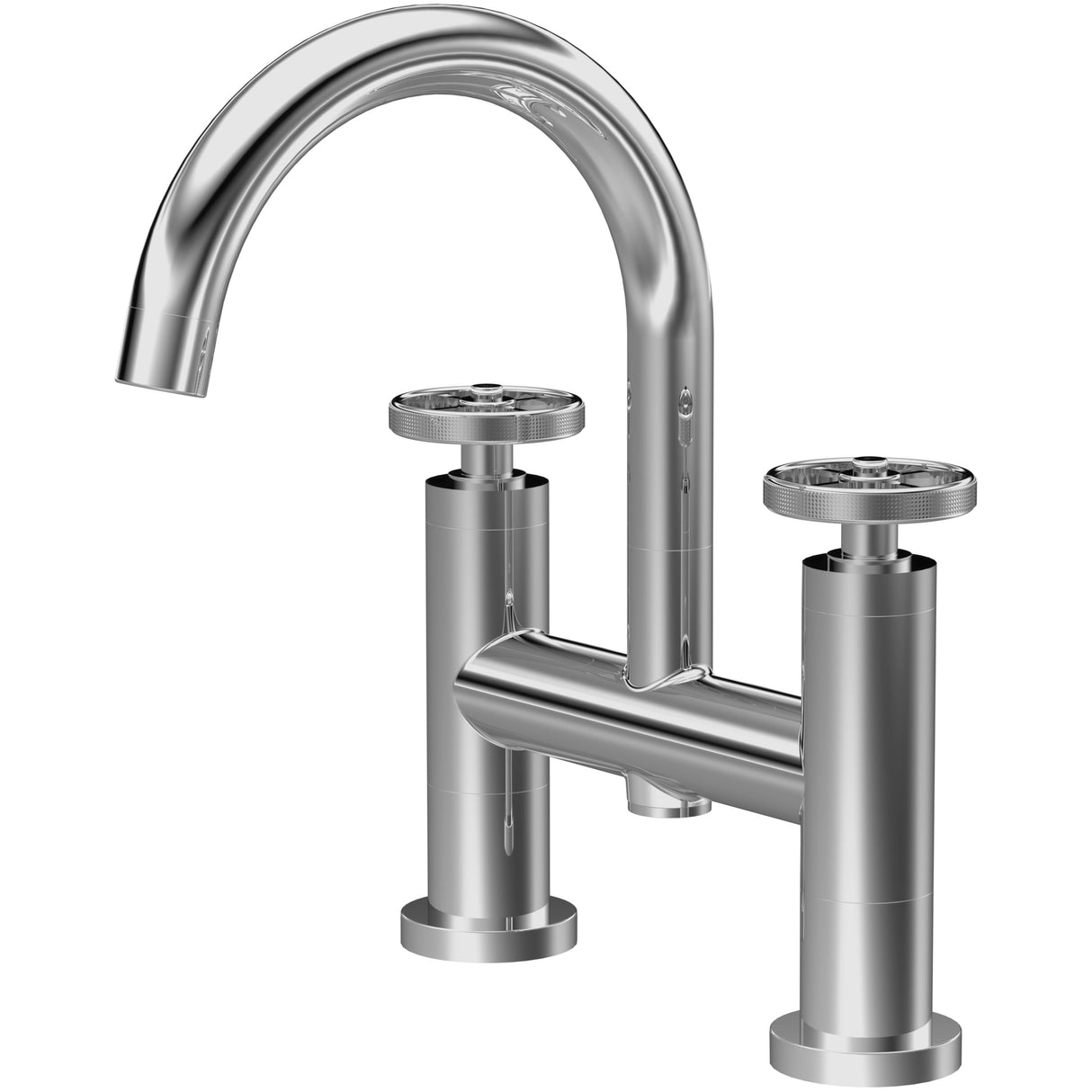 Hudson Reed Revolution Bath Filler Tap Chrome TIW353