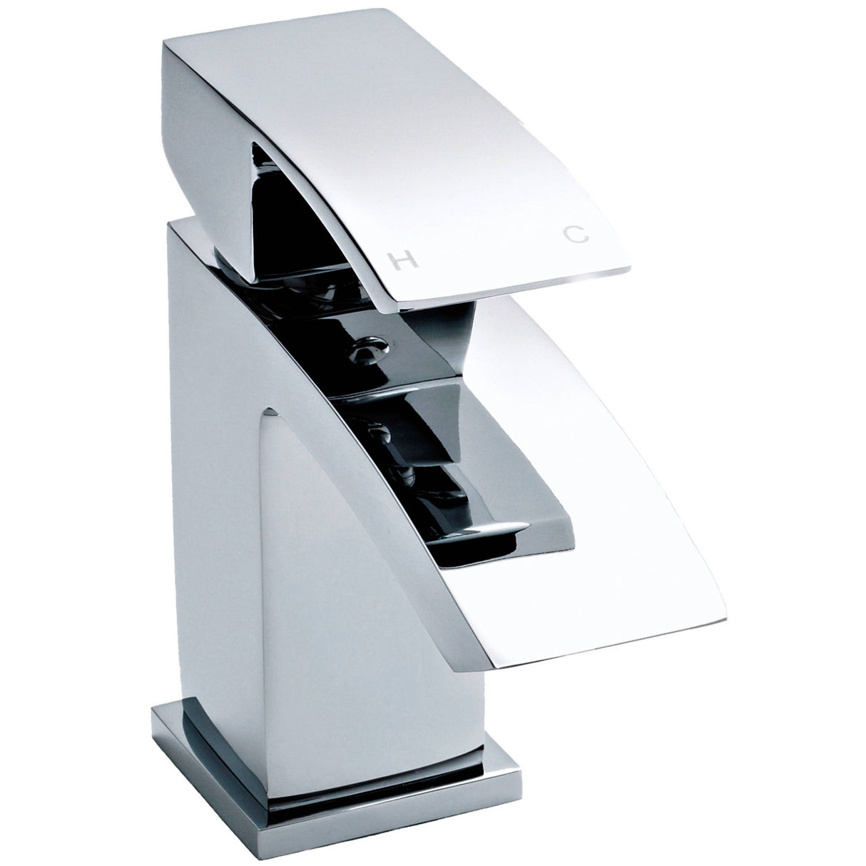 Nuie Vibe Mini Mono Basin Mixer Tap with Waste Chrome TSI315