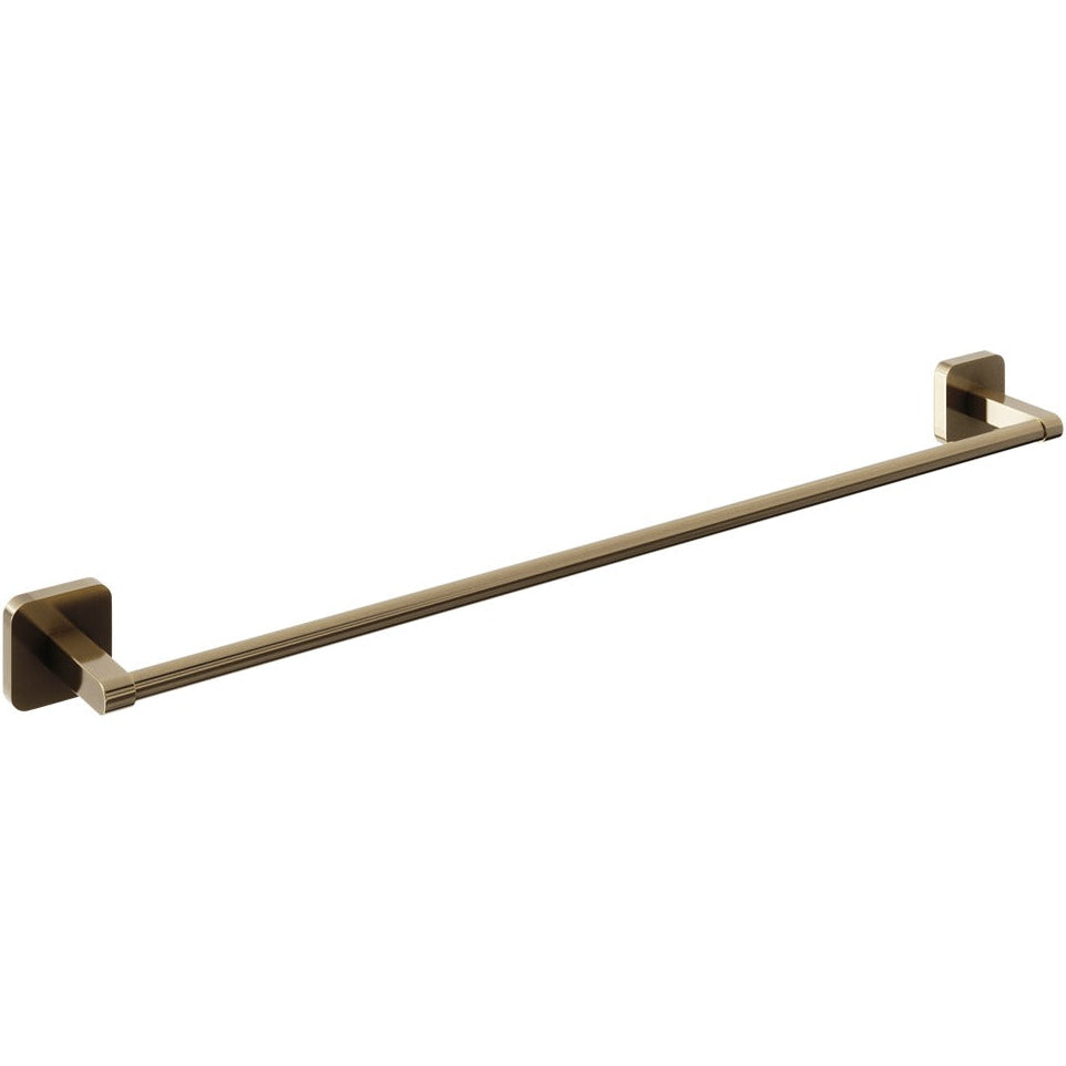 Trisen 600mm Single Towel Rail Brushed Brass TTR-101BB