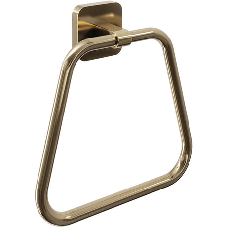 Trisen Towel Ring Brushed Brass TTR-201BB