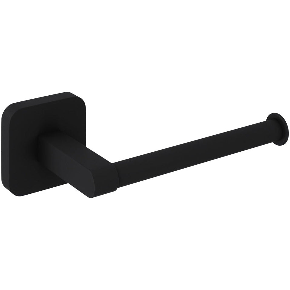 Trisen Toilet Roll Holder Matt Black TTR-401K