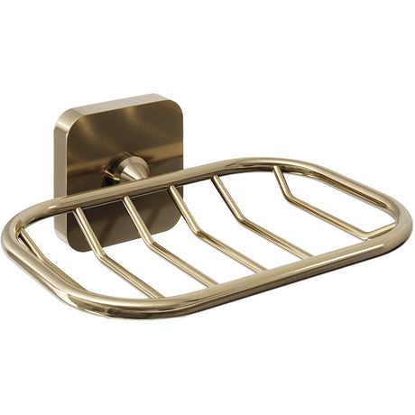 Trisen Soap Basket Brushed Brass TTR-701BB