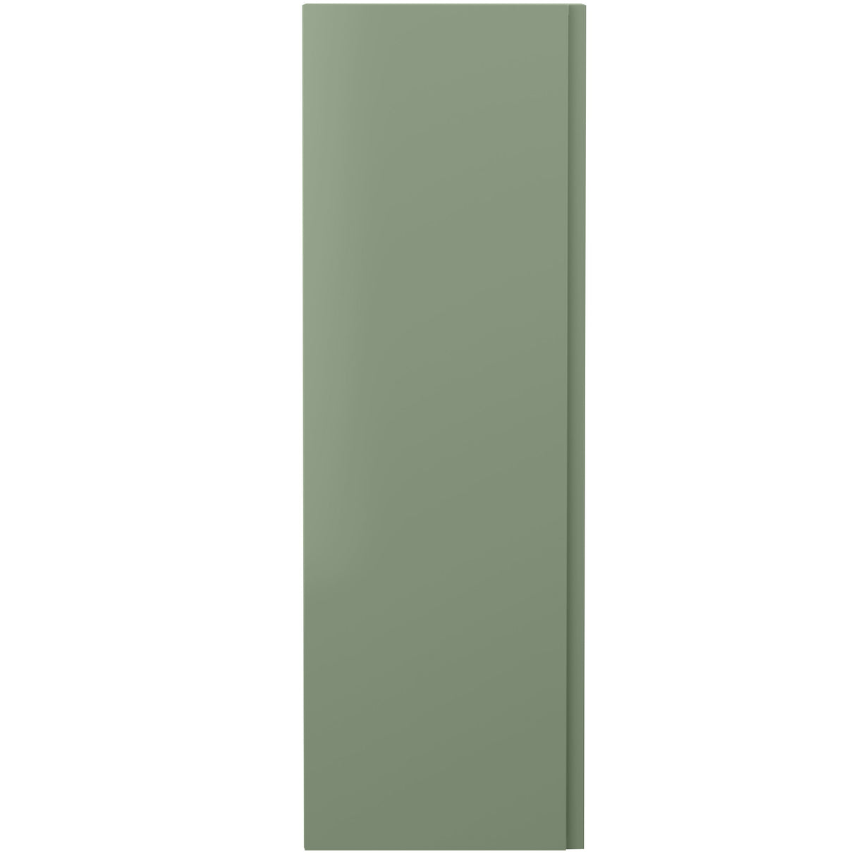 Hudson Reed Urban 1 Door Wall Mounted Tallboy Storage Unit W400 x D253mm Satin Green URB862