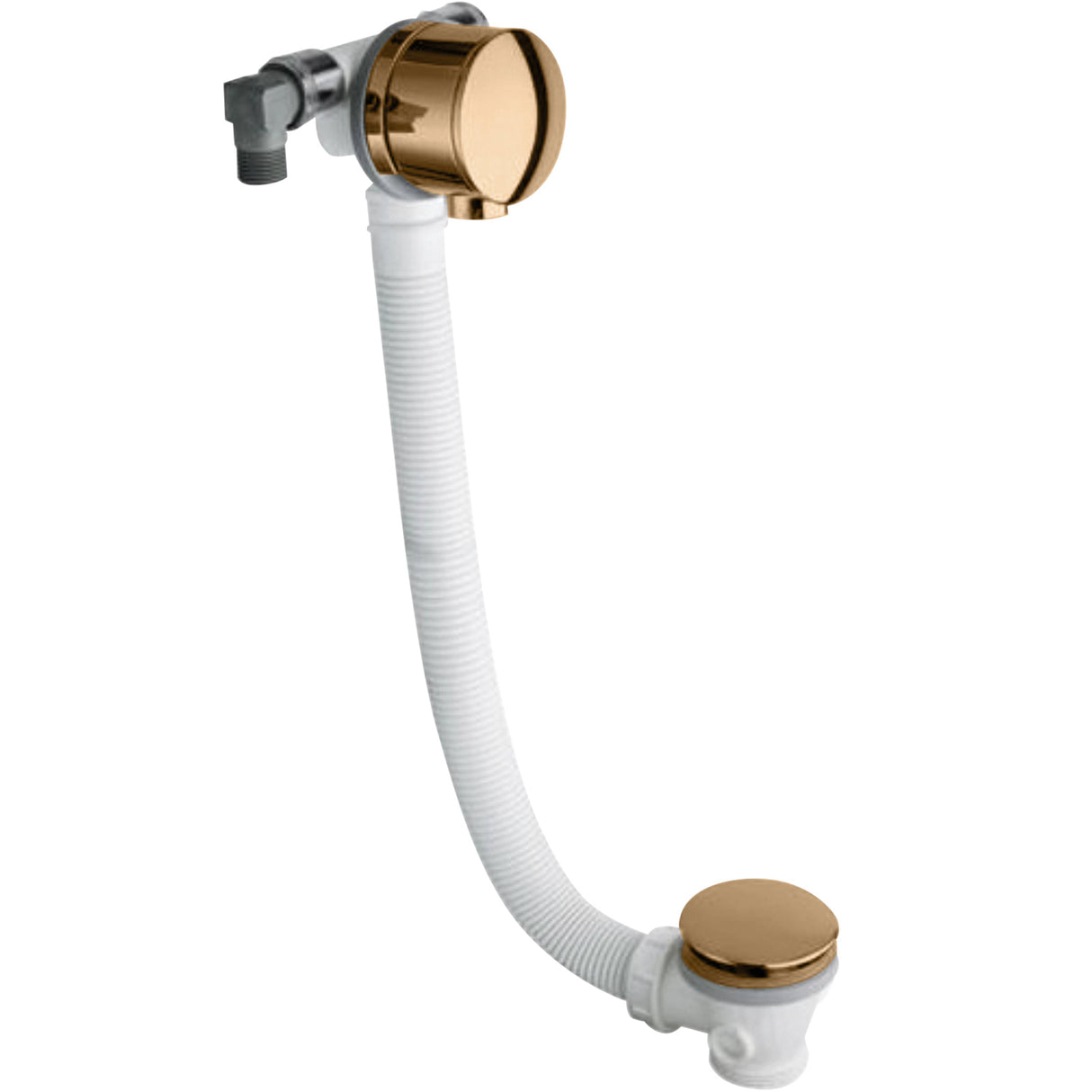 BC Designs Freeflow Bath Filler Pop-Up Waste & Overflow For Acrylic Boat Bath Copper WAS308CO