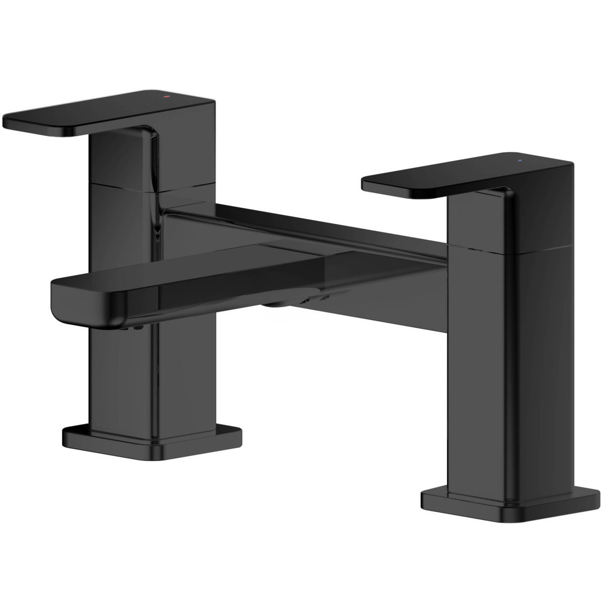 Nuie Windon Bath Filler Tap Matt Black WIN403